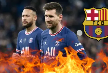 Querían volver al Barça, Neymar confirma lo que tuvieron que pasar él y Messi en PSG