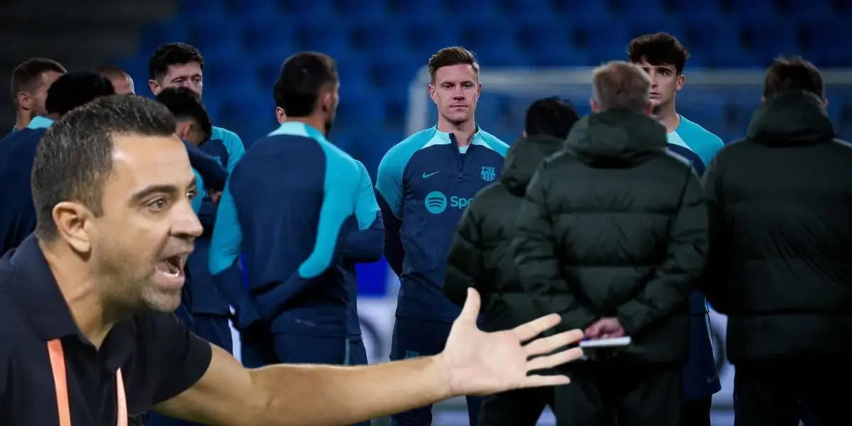 Se reveló la charla de Xavi en el descanso Barça vs Madrid ¿perdió el vestuario?
