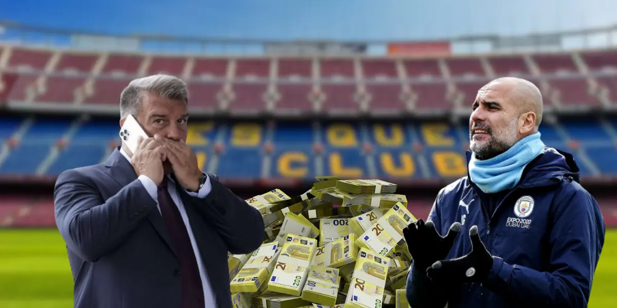 Tiene 28 años, vale 28 millones y Guardiola no cuenta con él, ficharía por Barça