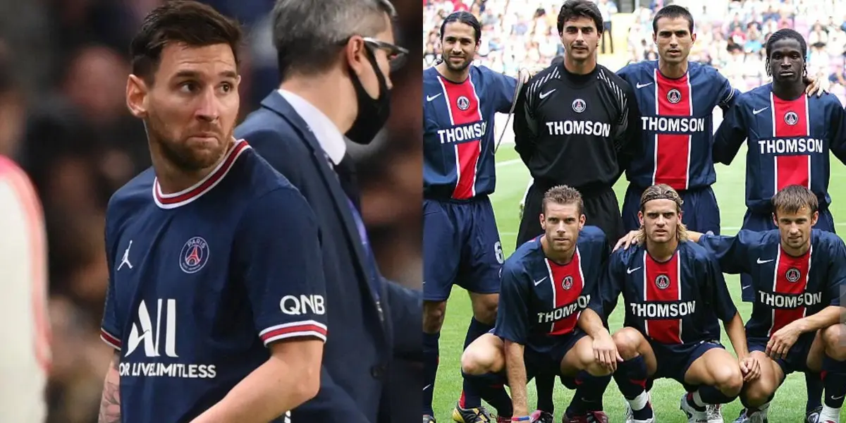Un exfutbolista del conjunto parisino atacó al astro argentino por sus disculpas en el día de ayer