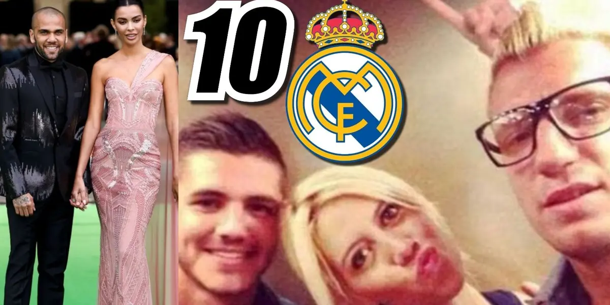 Un jugador ex del Real Madrid se juntó con la expareja del lateral derecho mientras está en prisión