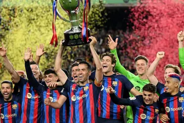Una leyenda blaugrana felicitó al equipo y a Xavi por conquistar una nueva liga