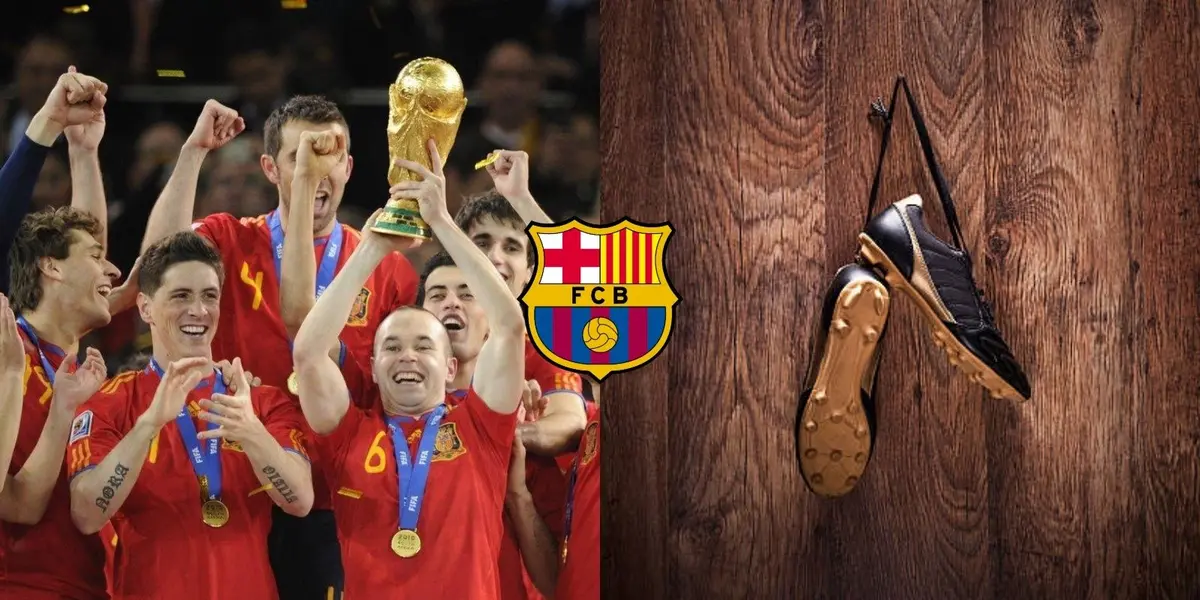 Uno de los mediocampistas históricos del Barça y del fútbol ha colgado las botas