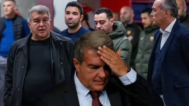 Xavi anunció al vestuario que se va y Laporta se mostró decepcionado, esto dijo