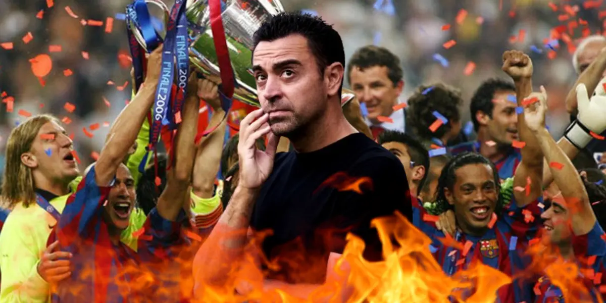 Xavi está en la cuerda floja en Barça y mira el exculé que suena para entrenador