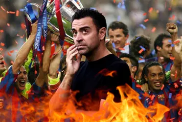 Xavi está en la cuerda floja en Barça y mira el exculé que suena para entrenador