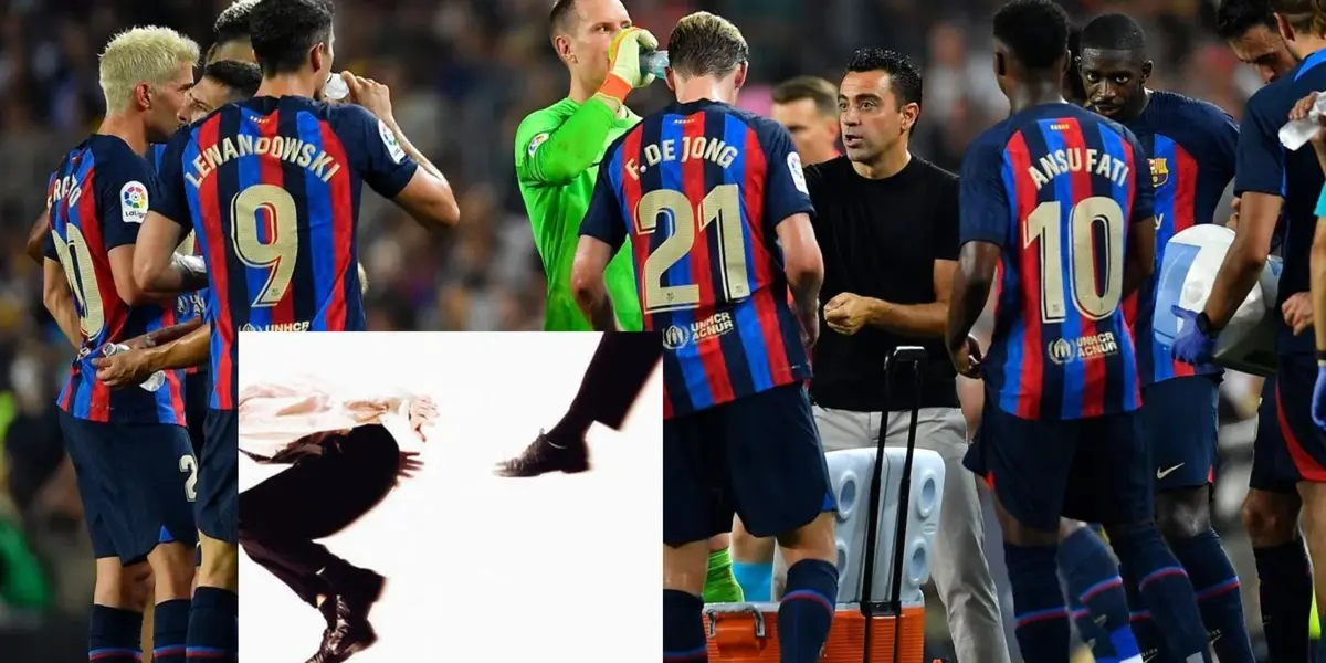 Xavi Hernández no se anda por las ramas y ya decidió sacar a esta tronco del equipo FC Barcelona