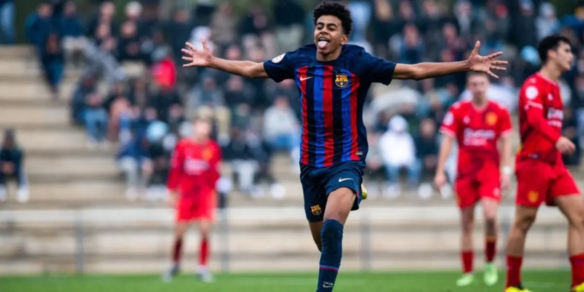 Ya sabíamos que Lamine Yamal es uno de los proyectos más ilusionantes del Barça, pero es que sus números en la cantera son terribles