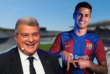 El Barça manejó algunas alternativas por si no podía cerrar el pase del lateral portugués y uno de estos habló ante la prensa ayer 