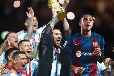 El futbolista que el Barça estaría por la labor de adquirir y que salió campeón con Messi en la Copa del Mundo 