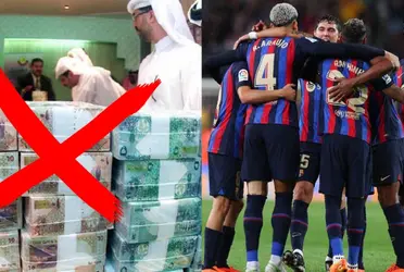 El jugador que pudo venir al Barça y nos rechazó por el dinero de Arabia, ahora vuelve con la cola entre las patas