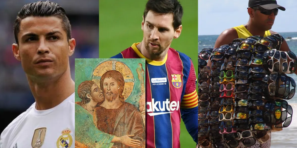 Messi sales con gafas